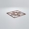 Ekena Millwork Medium Jamestown Decorative Fretwork Wood Wall Panels, Walnut, 15 3/8"W x 15 3/8"H x 3/8"T WALW16X16X0375JTNWA - alternate 6